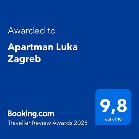 Apartman Luka Zagreb Exterior foto